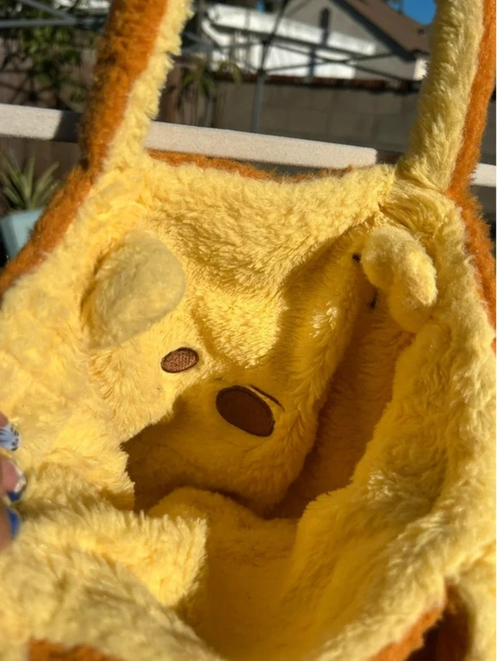 Disney Winnie the Pooh/Tigger plush bag